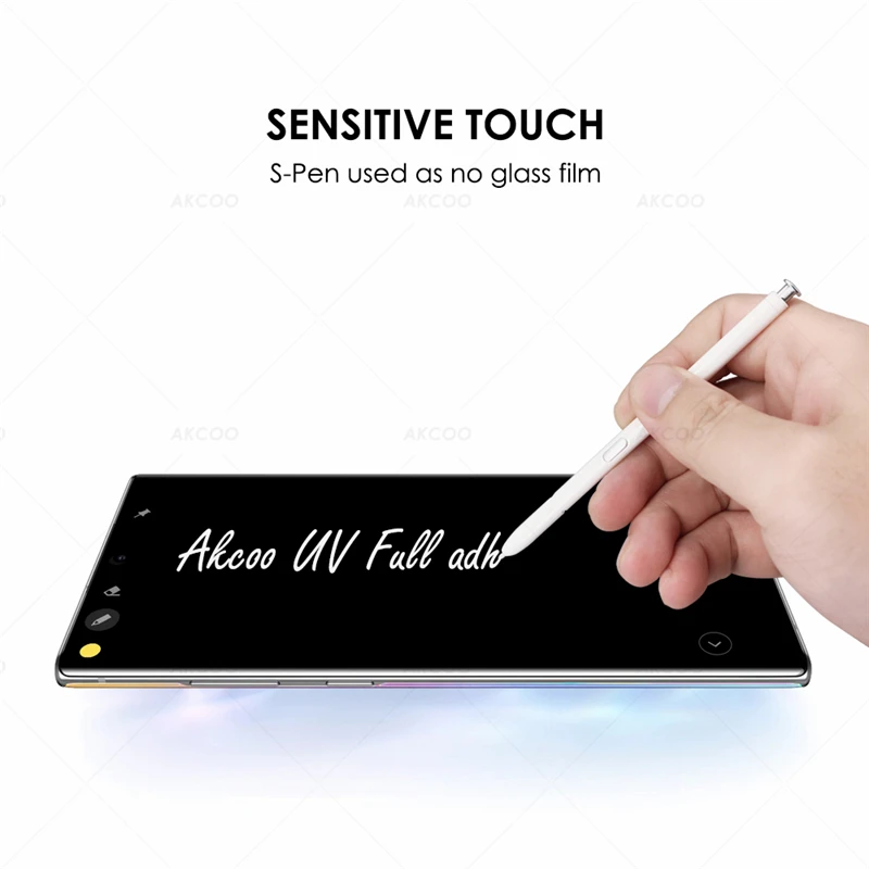 galaxy note 20 ultra privacy screen protector tempered glass uv glue for samsung s8 9 plus note 8 9 10 s20 5g anti spy glass free global shipping