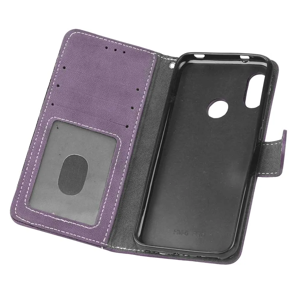 Модный матовый 3 держатель для карт кошелек из искусственной кожи Флип Магнитный