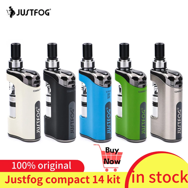 Набор испарителей JustFog Compact 14 встроенный аккумулятор 1500 мА · ч электронная