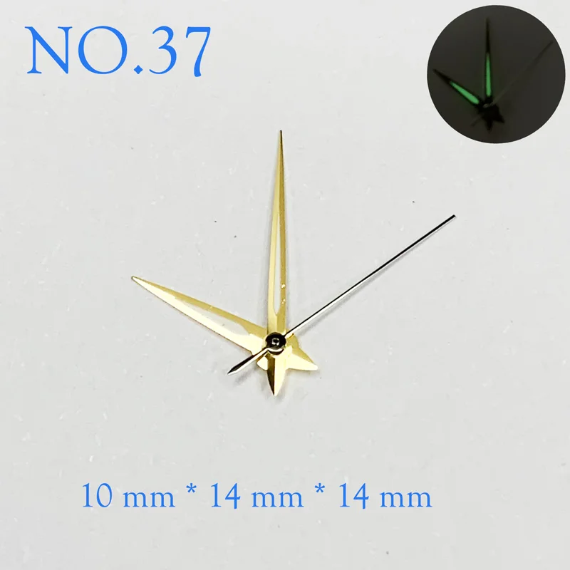 

NH35 NH36 Movement Pointer Watch Pointer Green Super Luminous Suitable For SEIK Parts For Wrist Watch Replace Accessories NO.37