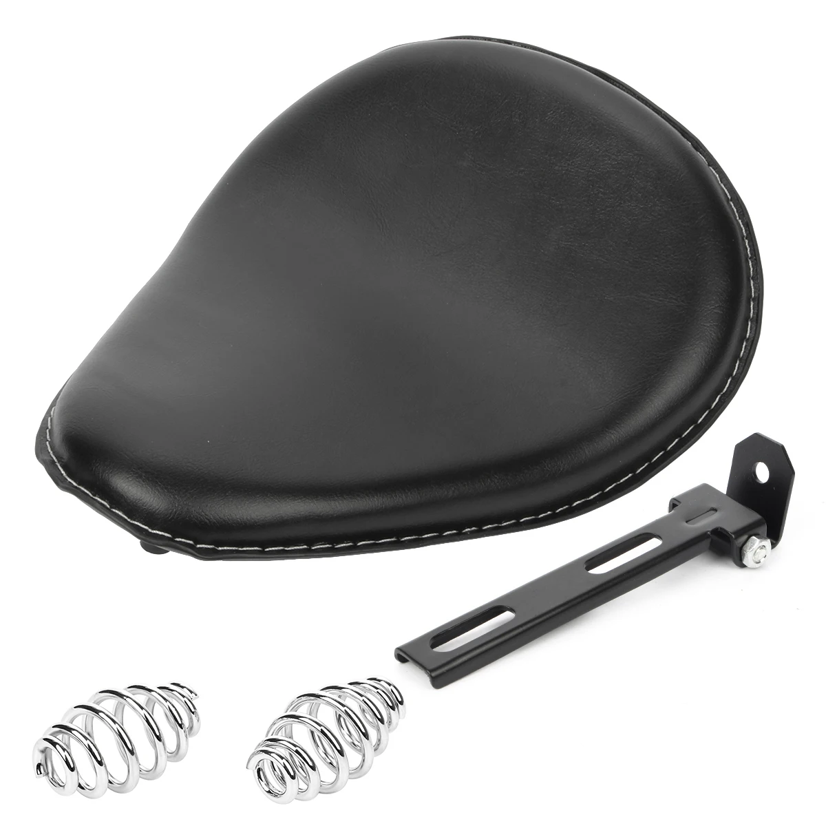 

3" Universa Solo Driver Seat Cushion For Honda Yamaha Sportster Bobber Chopper