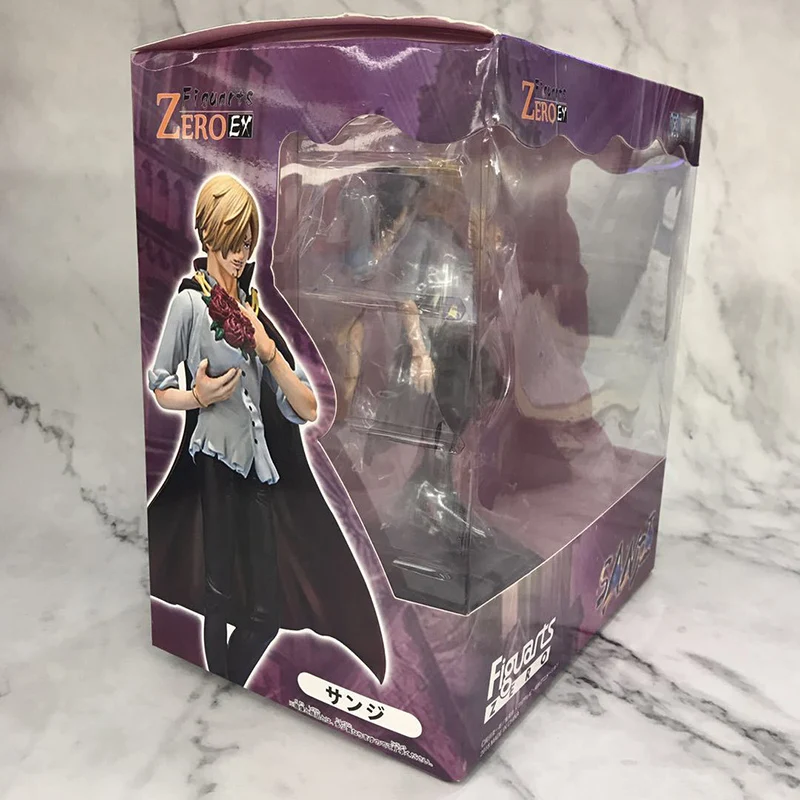 17cm Anime One Piece Vinsmoke Sanji PVC Action Figure Formal Dress Cloak Propose Marriage Doll Toys | Игрушки и хобби