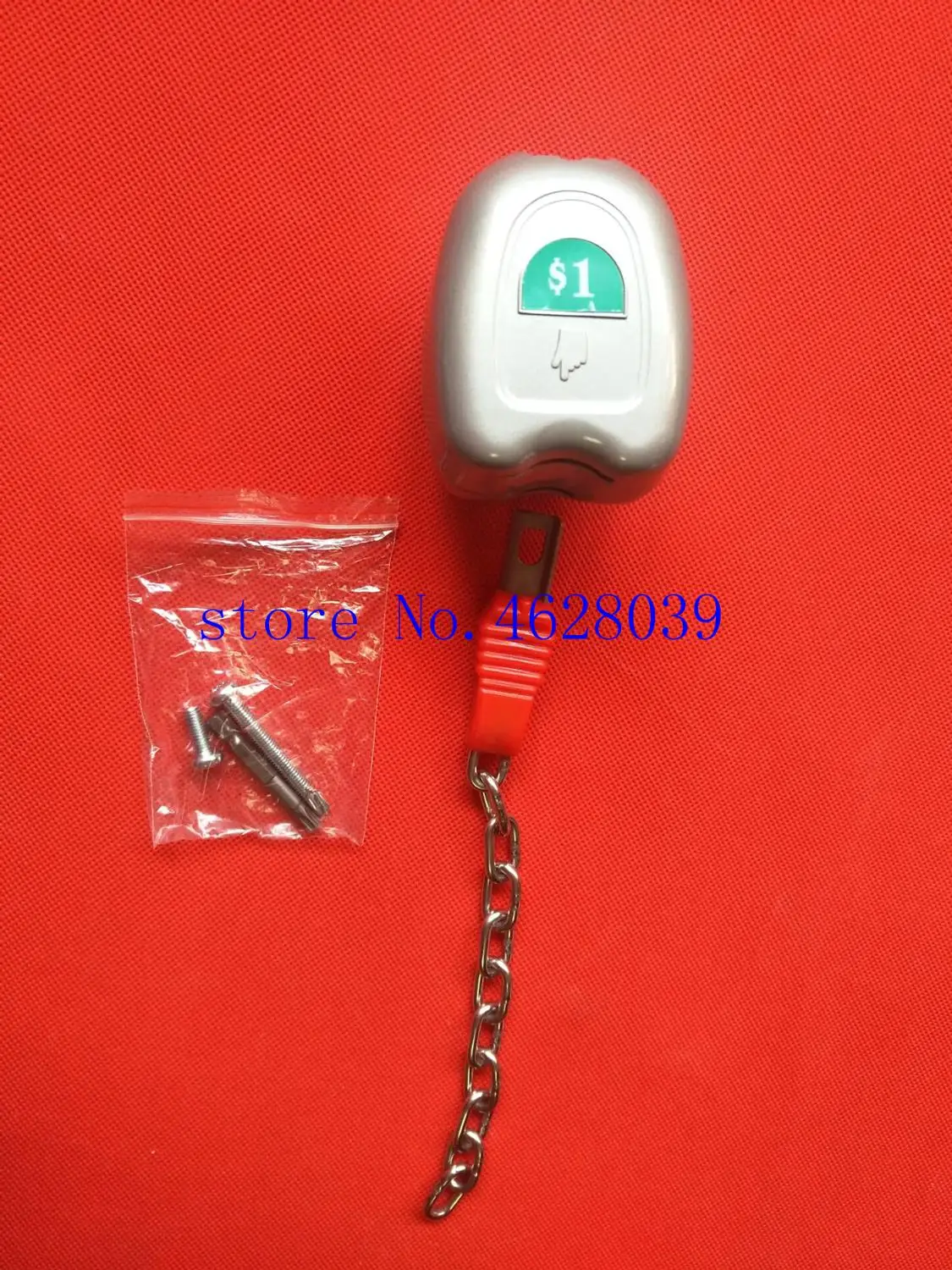 Новая Корзина для супермаркетов замок монет бесплатная доставка | Инструменты