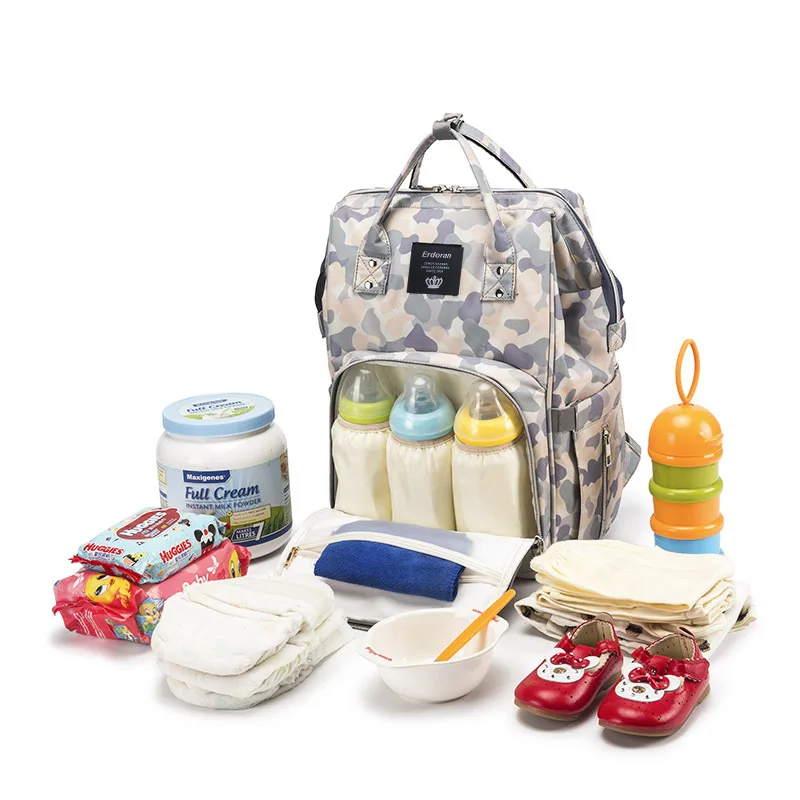 

Backpack Mommy Bag Lightweight Portable Mommy Bag Large Capacity Multifunctional Waterproof Backpack Mother and Baby Bag
