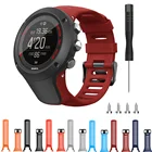 Ремешок сменный силиконовый для Suunto Ambit 3  Ambit 2  Ambit 1, спортивный браслет для наручных смарт-часов, 24 мм