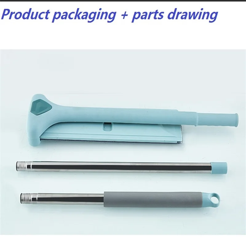 

Vadrouille de plancher de jet avec les tampons rutilisables de microfibre vadrouille de poigne de 360 degrs pour la cuisine