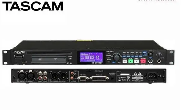 

TASCAM SS-R200C Solid State Recorder SD CF Card Professional Rack-mounted Type Digital Recording