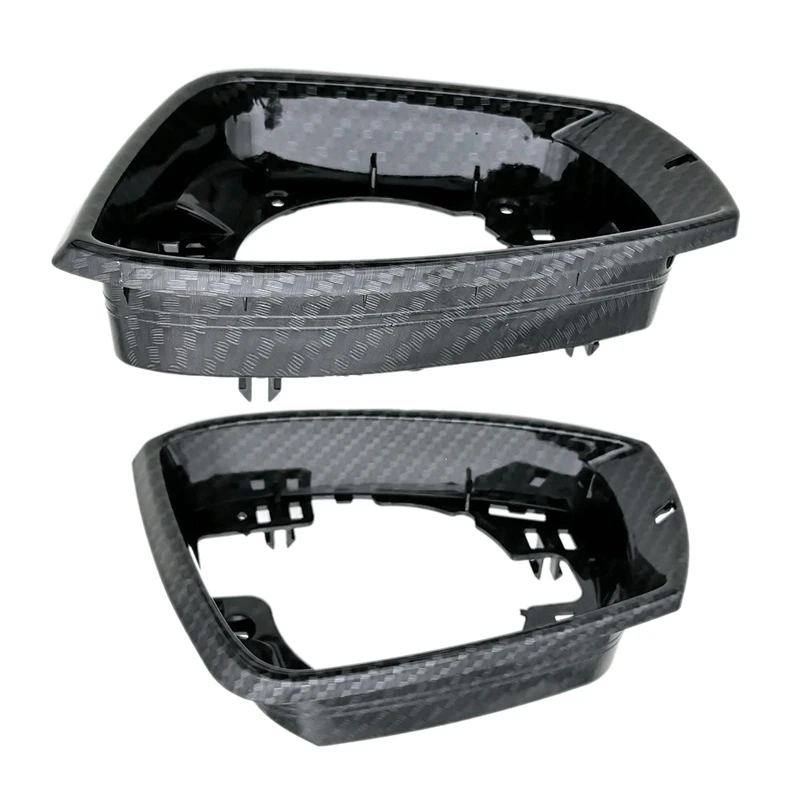 

Car Side Mirror Frame, for P-OLO MK5 6C 2014-2018 6R 2009-2013 Side Wing Mirror Housing Replacement Trim, Carbon Fiber