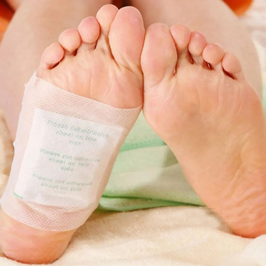

Bamboo Vinegar Foot Stickers Body Detox Foot Stickers Adult Health Foot Stickers 10Pcs/20Pcs Bag Foot Stickers