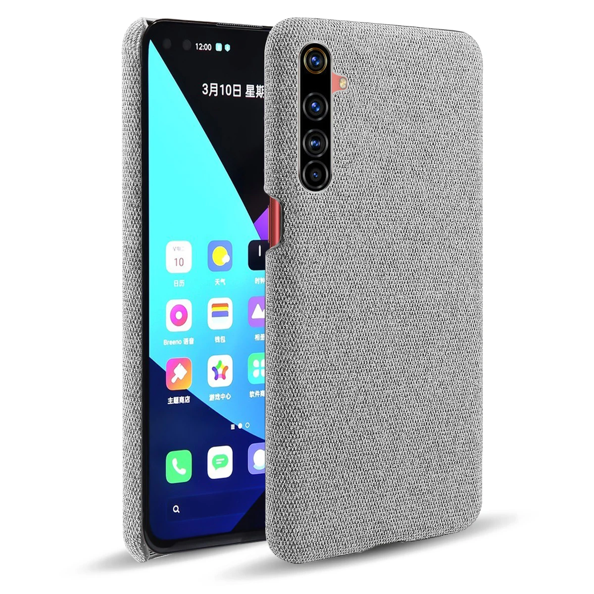 

Cloth Cases For OPPO Realme X50 Pro Case Retro Cloth Hard Cover for OPPO Realme X50 Pro X50Pro RMX2075 RMX2071 RMX2076 Coque