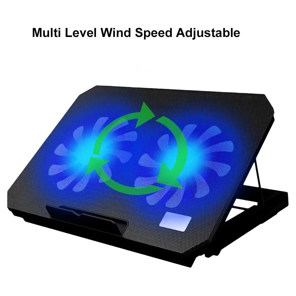 Laptop Cooler USB Port 2 Cooling Fans Laptop Cooler Pad Notebook Adjustable Angle Stand Holder Computer Laptop fast cooling Laptop Cooler USB Port 2 Cooling Fans Laptop Cooler Pad Notebook Adjustable Angle Stand Holder Computer Laptop fast cooling