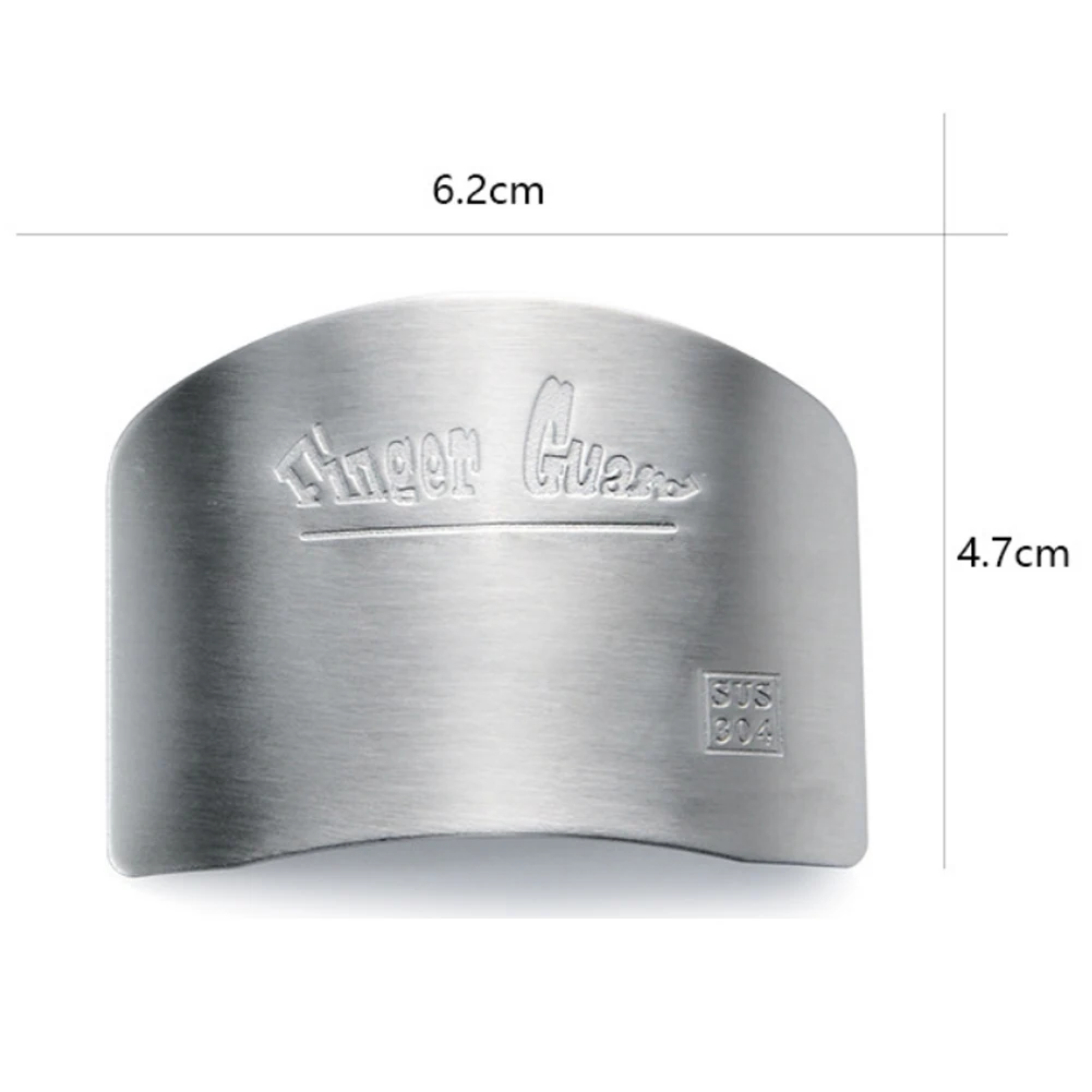 

Vegetable Finger Guard Stainless Steel Hand Protector Adjustable Cut Slice Safe Guard Anti-Cutter Kitchen Vegetable Cooking Tool