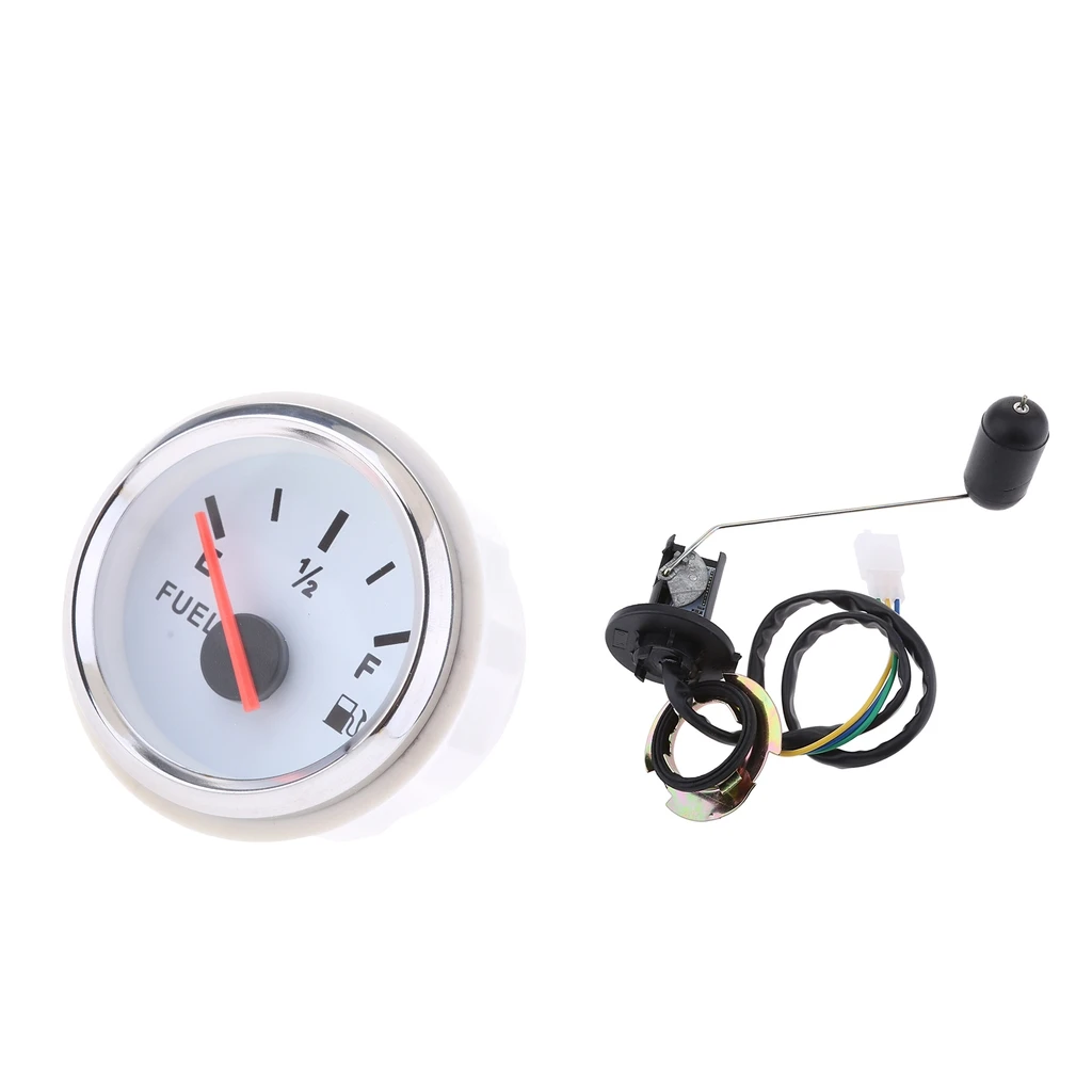2" 52mm Fuel Level Gauge Meter With Sensor E-1/2-F Pointer Kit | Автомобили и мотоциклы