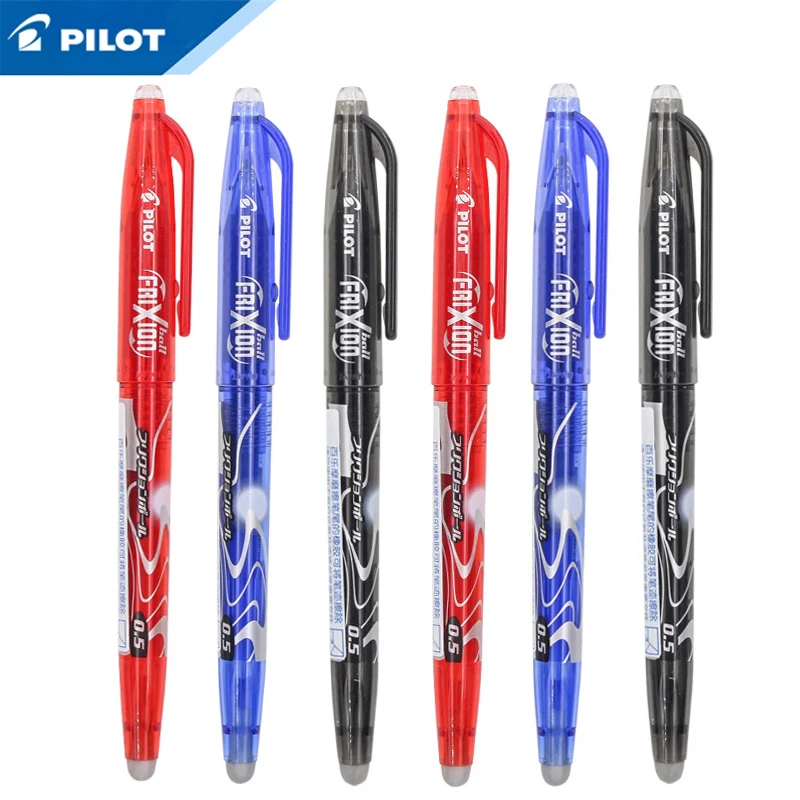 

3Pcs Brand Pilot Frixion Pen LFB-20EF Gel Erasable Ink Medium Tip 0.5 mm PILOT LFB - 20 EF