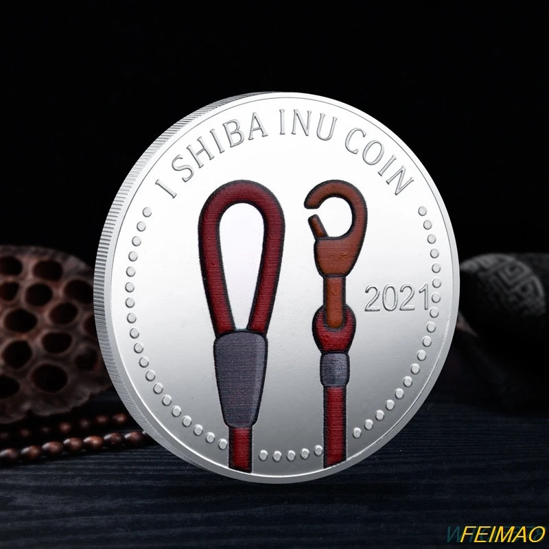 

Dogecoin Killer Shiba Inu Coin (SHIB) CRYPTO Metal Gold Plated Physical Shib
