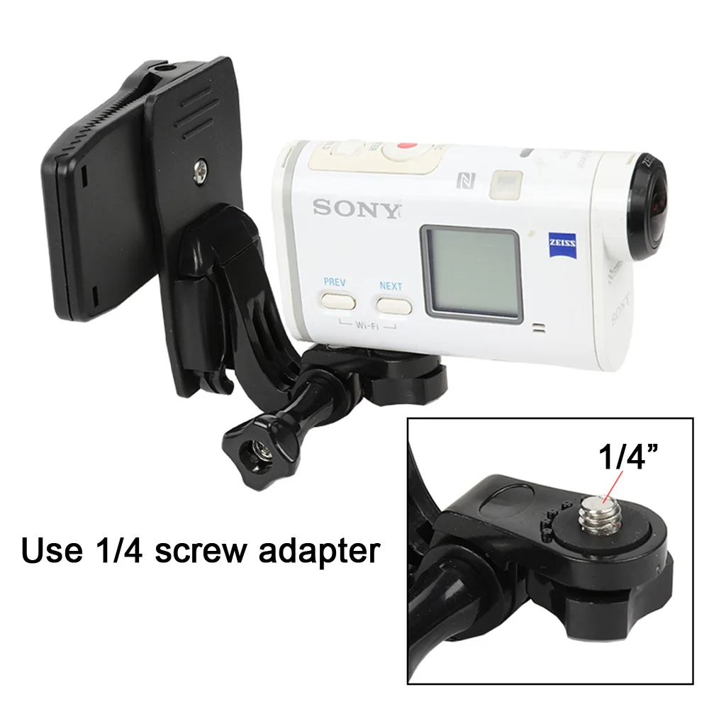 

Backpack Strap Clip Holder for Sport Cameras,Quick Release Buckle for GoPro Hero 9 8 7 6 5 AKASO SJCAM DJI OSMO Action Accessory