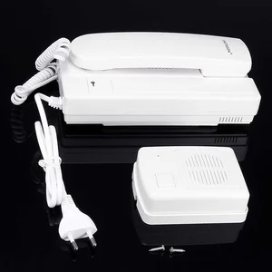 12v audio intercom doorbell phone entry system kit for flats houses apartment access control lock household security supplies free global shipping