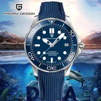 pagani design 007 sapphire mechanical automatic watch 2022 brand new japan nh35 steel luminous automatic luxury mens watch 2022