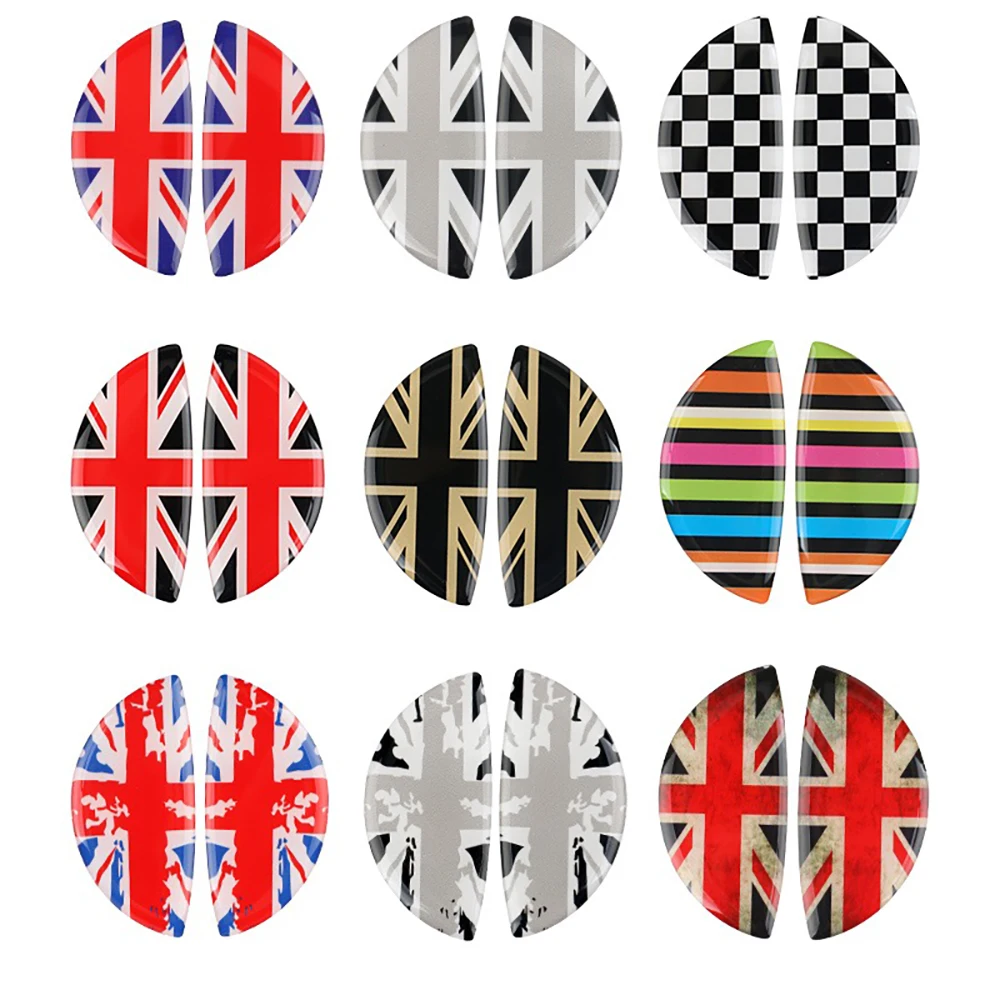 Подходит для BMW mini cooper R56/R55/R60 декоративные наклейки на дверную ручку 3D пластырь из
