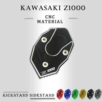 for kawasaki ninja 1000 z1000 z1000sx z 1000 motorcycle cnc kickstand plate extension pad stand enlarge