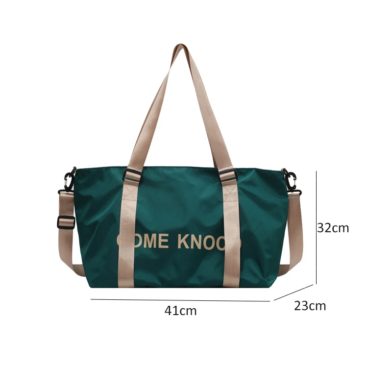 New Female Sports Yoga Bag Daily Luggage Travel Bag for Women One Shoulder Fitness Bag Crossbody Bag 2021