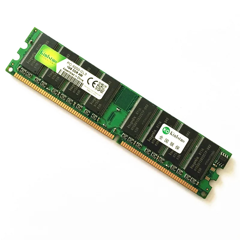 Kinlstuo DDR1 Оперативная память 400MHz 1 ГБ PC-3200 184PIN для настольного - Цена: 513.11