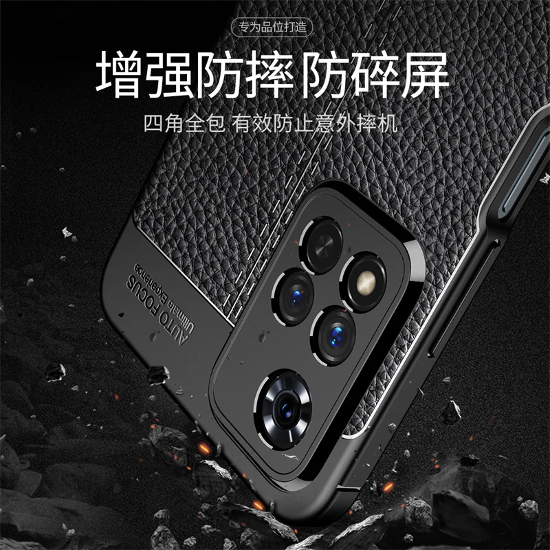 For Xiaomi Redmi Note 11 Pro Plus 5G Case Cover Redmi Note 11S 11 Pro Plus 5G TPU Soft Leather Fundas Redmi Note 11 Pro Plus 5G