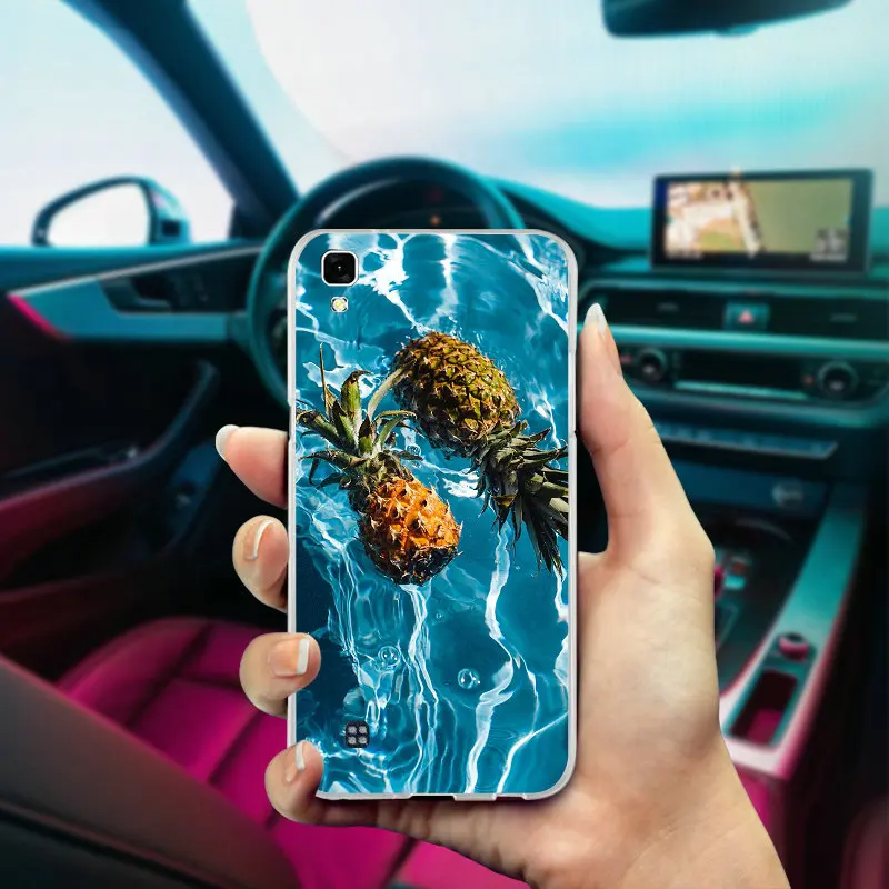 Cute Cartoon Pineapple Art For LG Spirit V10 V20 V30 G2 G3 Mini G4 G5 G6 K4 K7 K8 K10 HTC One Soft TPU Silicon Phone Case Cover | Мобильные