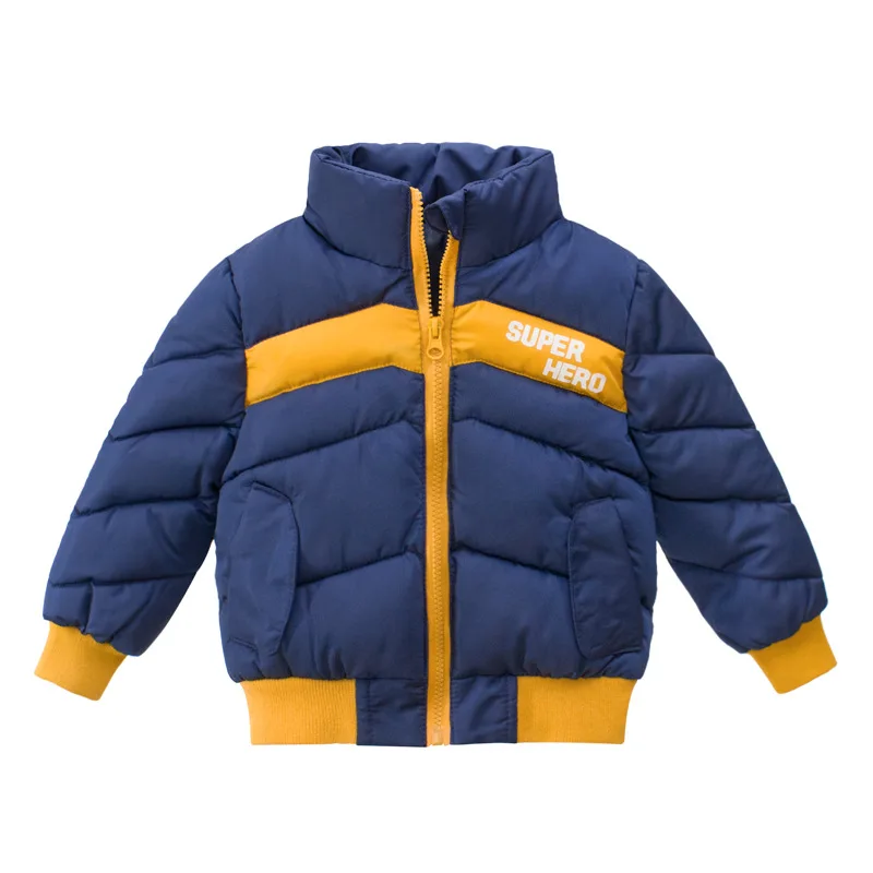 

Baby Boys Winter Jackets Kids Thickening Padded Coat Toddler Outerwear Clothes Children Warm Jackets For Boys 2-9Y
