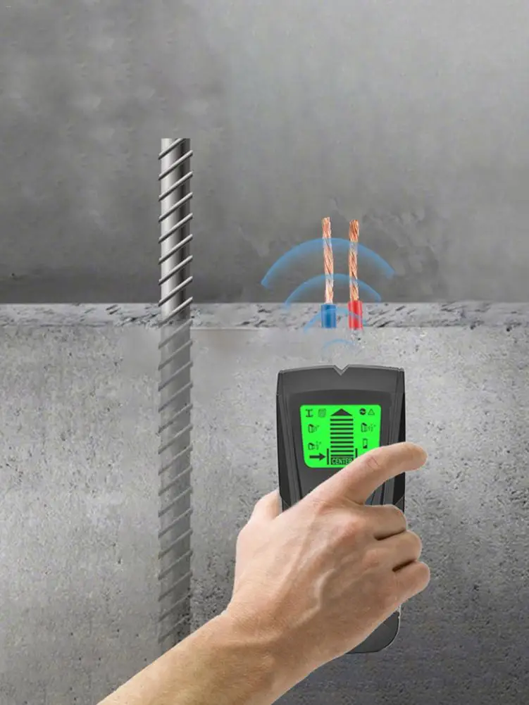 3 в 1 металлический детектор найти металла металл дерево штифты AC Напряжение