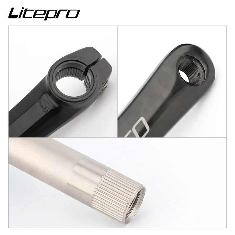 Полый интегрированный зубчатый диск LP litepro из алюминиевого сплава для складного