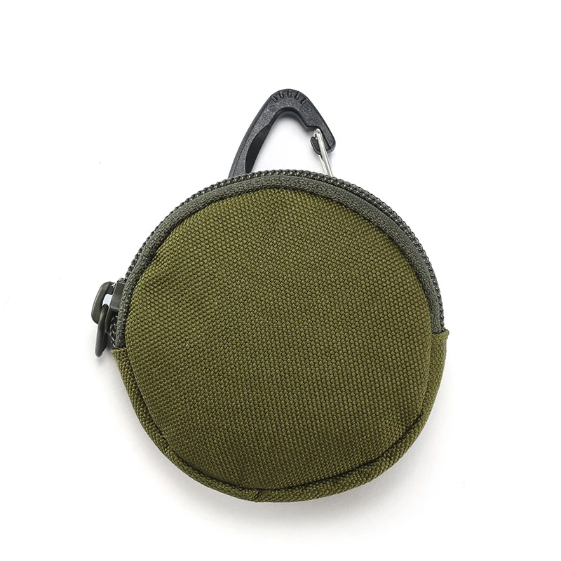 

Oxford Cloth 3 Color Tactical Pouch Key Wallet Holder Men Coin Purses Pouch Military Army Bag Keychain Zipper Pocket Outdoor Bag