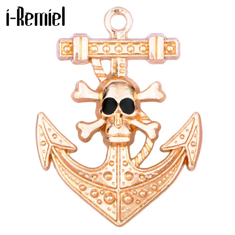 Винтажная металлическая брошь якорь булавка индивидуальные булавки для