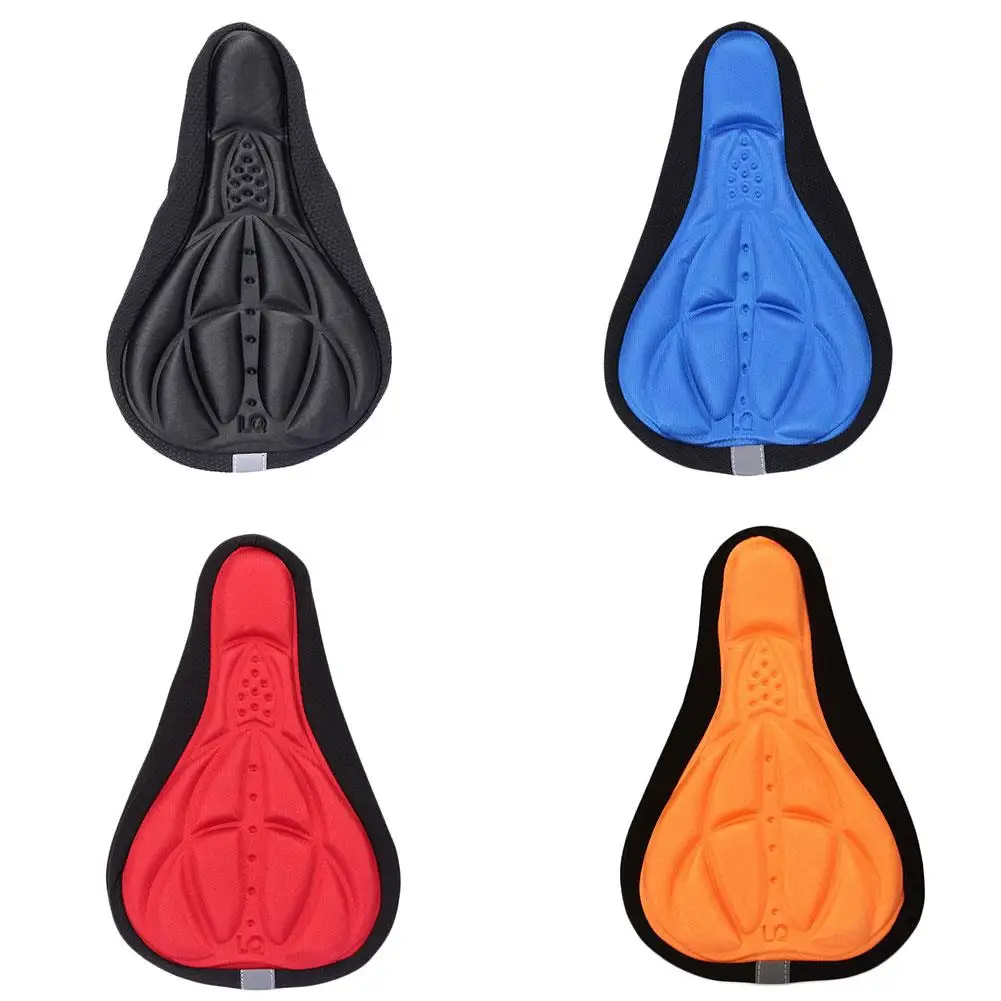 

Multicolor Bike Seat Gel Pad Cushion Cover For Bicycle Saddle Extra Soft