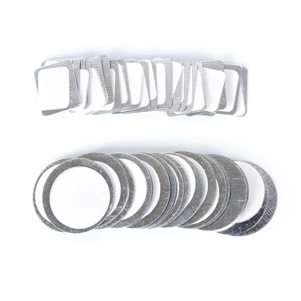 

20pcs/lot Round/Square Metal Stickers For Eyeshadow To Hold Your Eye Shadow On Our Eyeshadow Palette