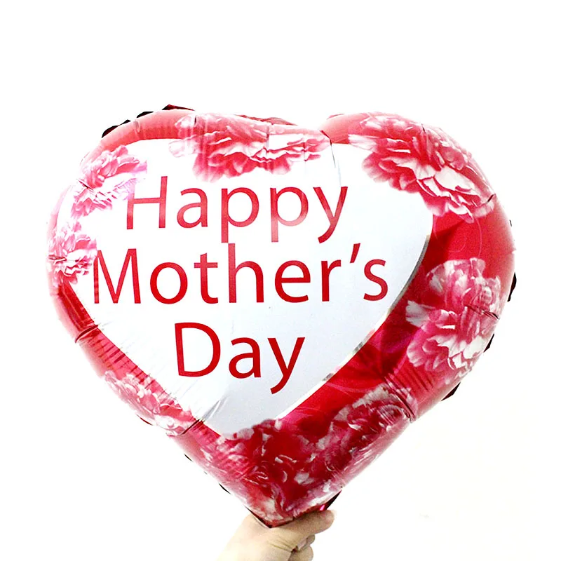 Воздушный шар из фольги в форме сердца 18 дюймов | Дом и сад