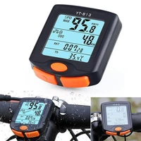 bike cycling bicycle computer odometer backlight wired lcd display speedomet odometer code table backlight cycling speed counter