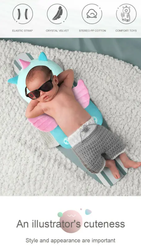 Детская Защитная Подушка для головы мягкая подушка сна | Мать и ребенок