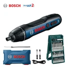 Электрическая отвертка Bosch Go 2 3,6 В, аккумуляторная отвертка посылка электрических отверток с дрелью
