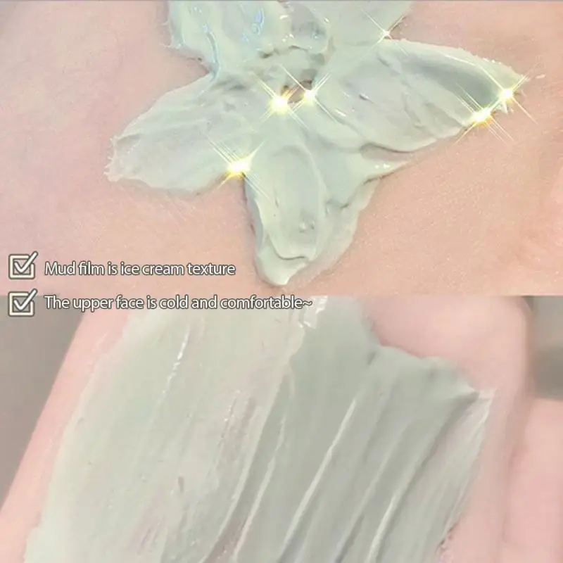 

Gisse 100G Green Tea Mud Mask Moisturizing Repair Smearing Mask To Remove Blackheads Clean Mud Mask Net Red Cleaning Face Film