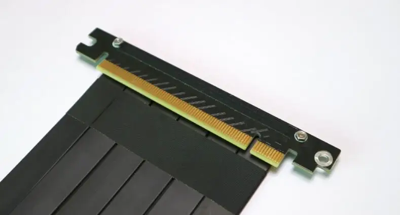 PCIE 3 0 кабель PC e 16X к x16 адаптер видеокарты расширение 90 градусов угловой дизайн для