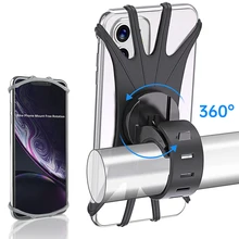 Bike Phone Holder Bicycle Mobile Cellphone Holder Motorcycle Suporte Celular For iPhone 11 12 Samsung 21 Xiaomi GSM Houder Fiets