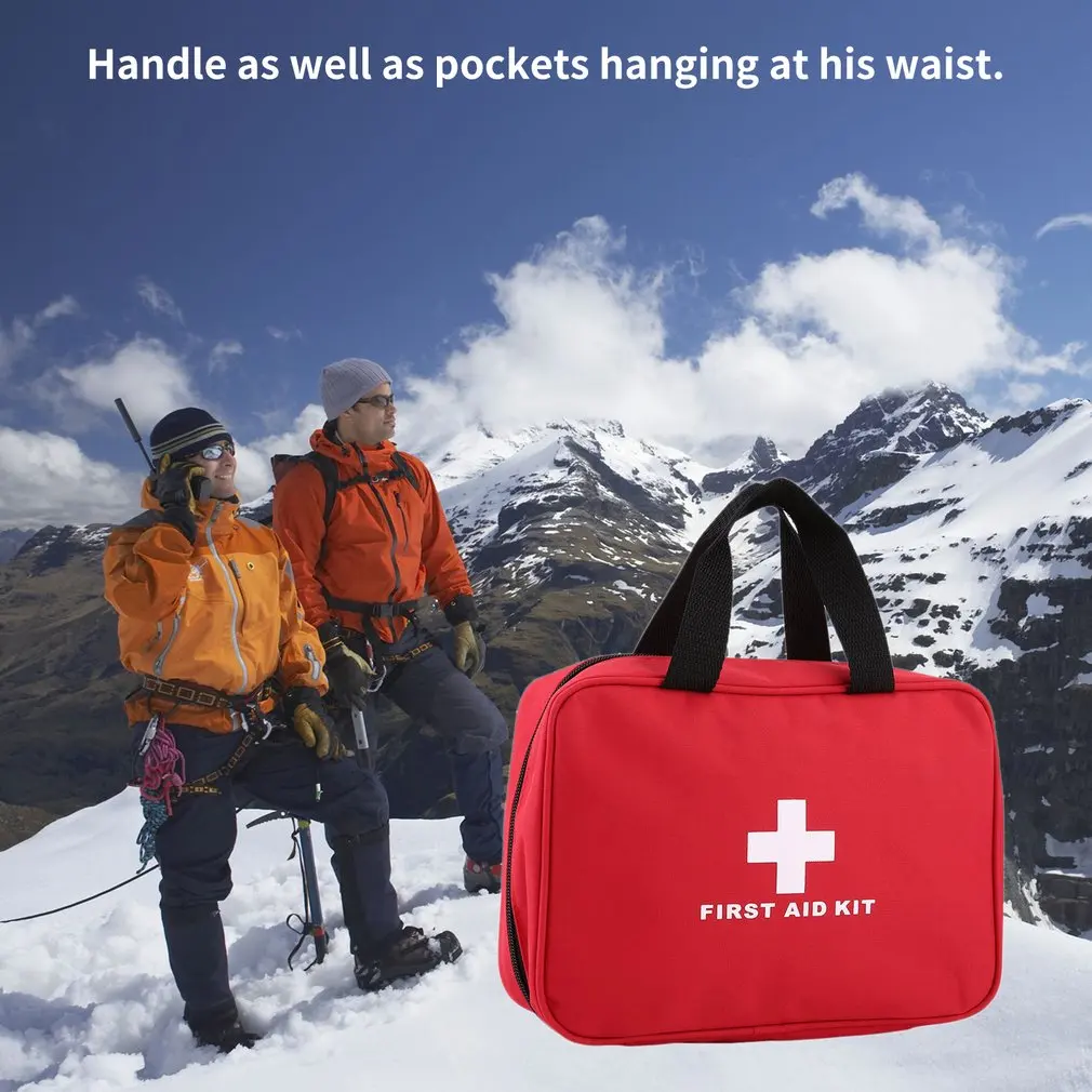 

Drop shopping First Aid Kit Big Car First Aid kit Large outdoor Emergency kit bag Travel camping survival kits