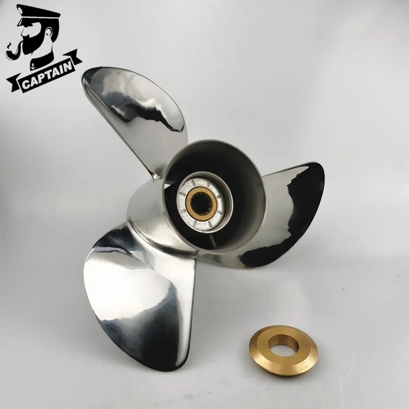 Подвесной Двигатель Captain Propeller 13 1/2X15 подходит для evinгруб &amp Johnson 55 л.с. 60 90