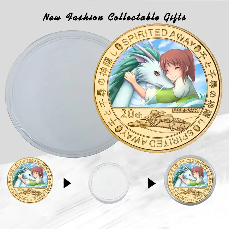 Медаль-бейдж для банкнот с покрытием из мультфильма | Дом и сад