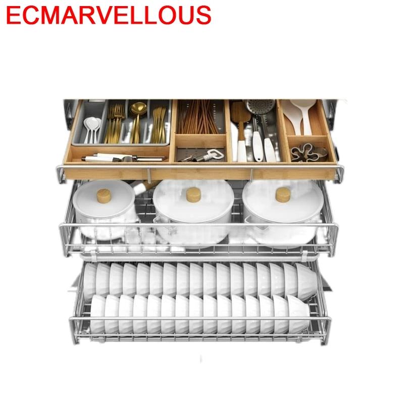 Органайзер для кухонных шкафов органайзер из нержавеющей стали|Полки и