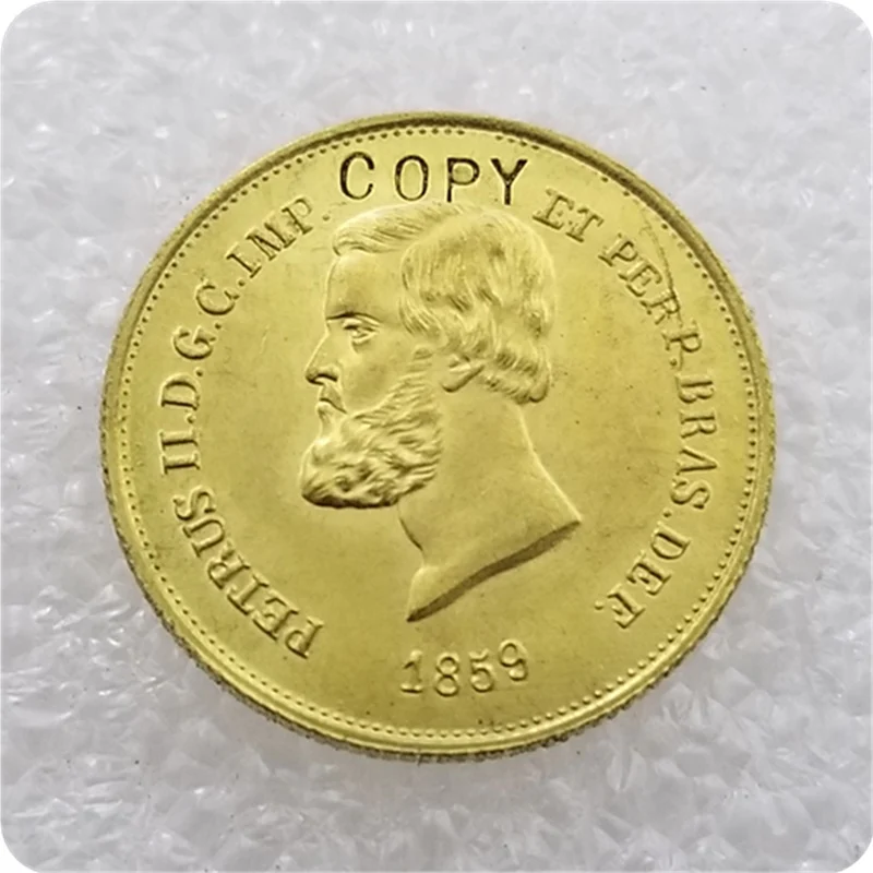 Копия монеты 1859 бразилиана 5000 | Дом и сад