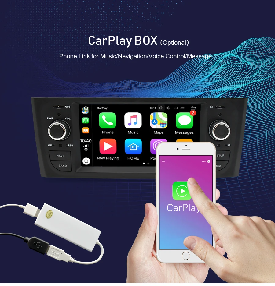 Ips экран Android 9,0 авто радио gps навигация Мультимедиа Стерео для Fiat Grande Punto Linea 2006-2012 DVD головное устройство 4G ram