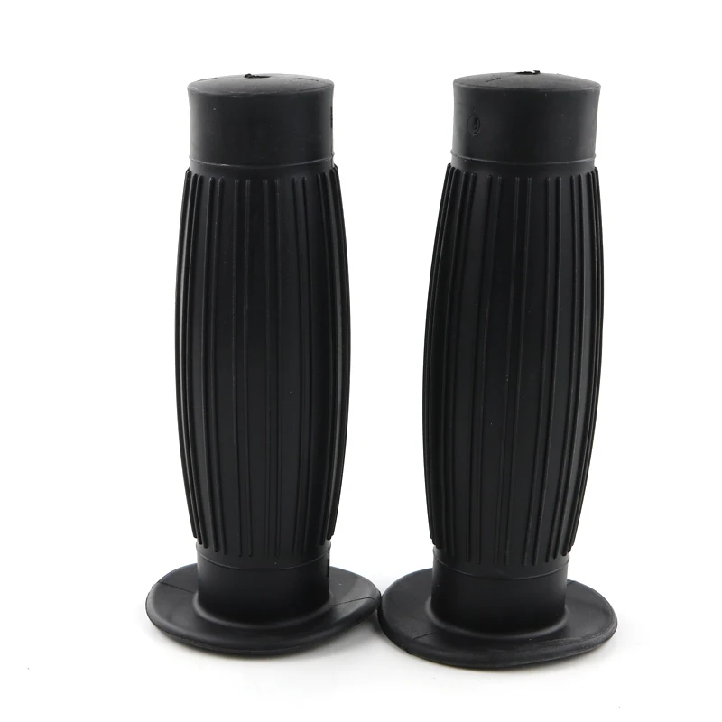 Универсальный винтажный резиновый руль для мотоцикла 22 мм 7/8 дюйма левый 25 1 дюйм