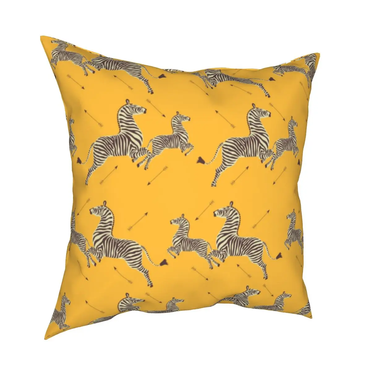 

Zebra Wallpaper Pillow Cases The Royal Tenenbaums Movie Wes Anderson Minimalist Cushion Cover Decor Pillowcase for Bed 45*45cm